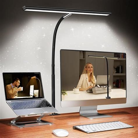 Buy ELEPHANTBOAT® Tall LED Desk Lamp for PC Monitor & Study, Eye ...