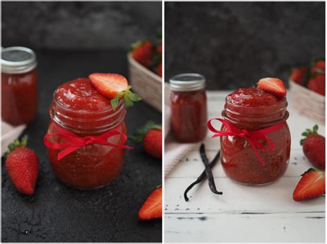 Erdbeer-Vanille-Marmelade (mit & ohne Gelierzucker) - Wiewowasistgut