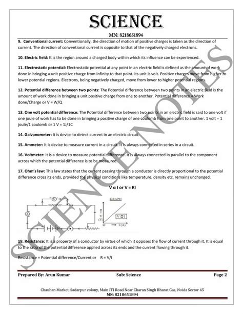 Detailed Class 10th Science Note 的图像结果