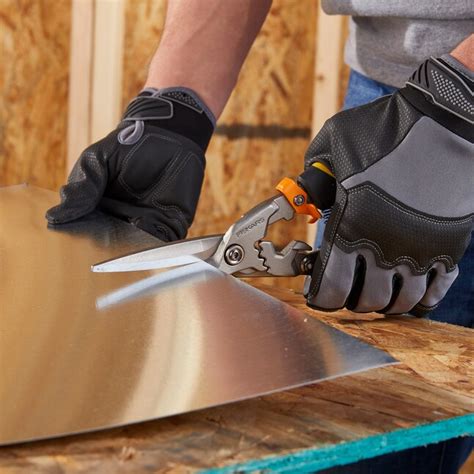 Fiskars PowerGear Forged Steel Straight Long Cut Snips at Lowes.com