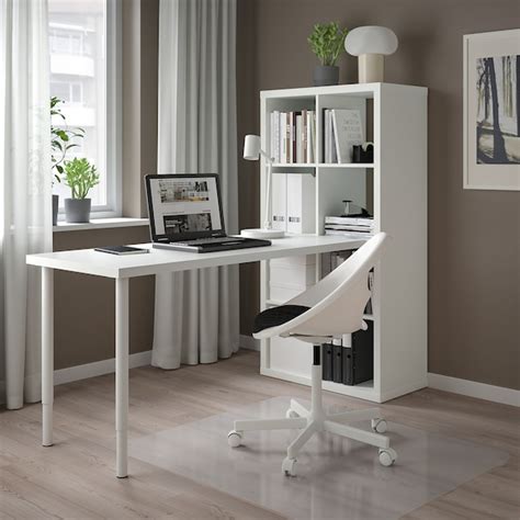 KALLAX / LAGKAPTEN desk combination, white, 77x179x147 cm (301/8x701 ...