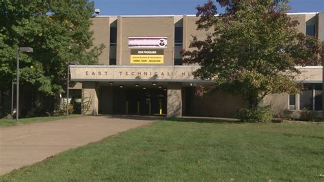 Suspected arson fire at East Tech High School in Cleveland | wkyc.com