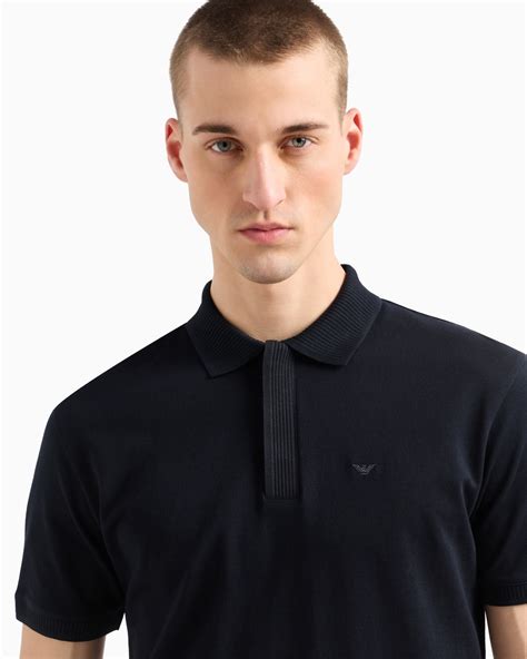 Jersey polo shirt | Emporio Armani