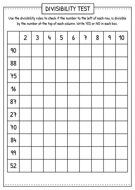 11 Multiplication Worksheets 4S | Multiplication, Divisibility rules ...