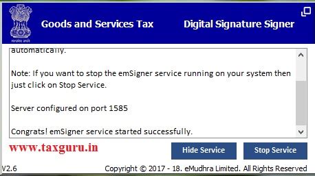 Digital Signature Certificate (DSC) Setting in GST