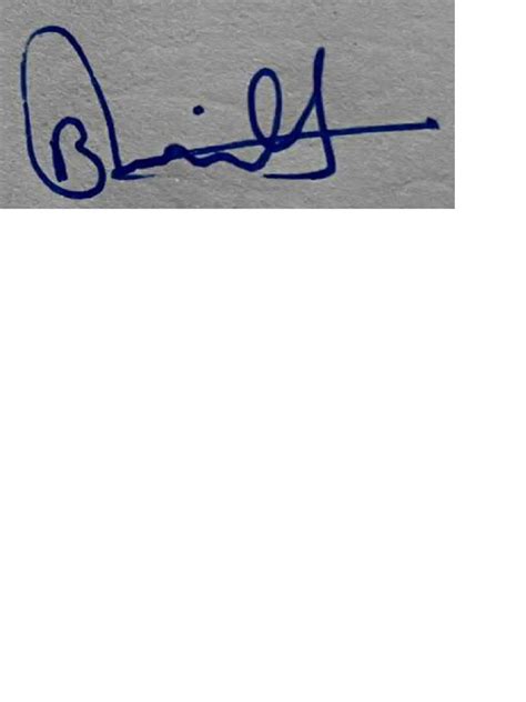 Image result for Signature Page Example