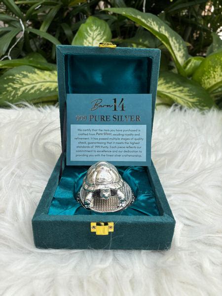Pure Silver Mini Tortoise – Barn 14