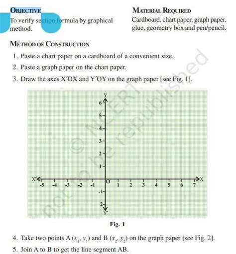 activity to verify section formula by graphical method?pls fast ...