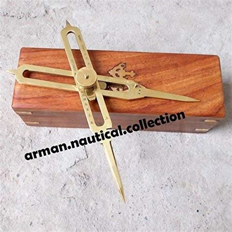 Classical.Gift.Export Brass Proportional Divider Marine Navigation ...