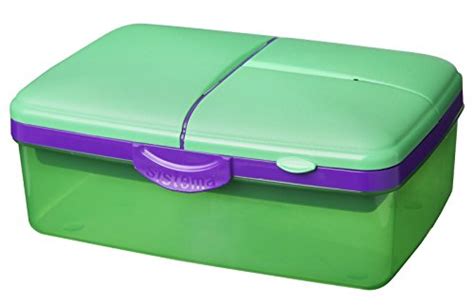 Buy Sistema Slimline Quaddie Container, 1.5 litres, Green Online at Low ...