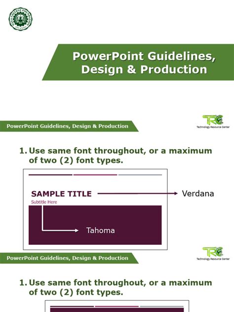 Image result for PowerPoint Guidelines