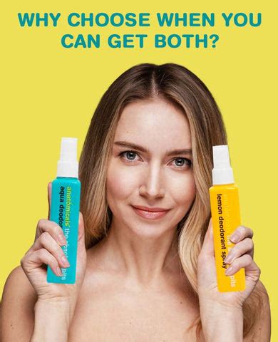 Anatomicals Lemon and Aqua Deodorant Spray Combo – anatomicals.in