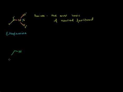 Amine as Nucleophile in Sn2 Reaction Video Lecture - Crash Course for ...