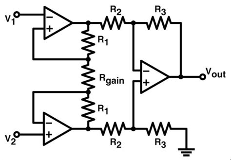 summarize about Instrumentation Amplifier with a neat diagram - Brainly.in