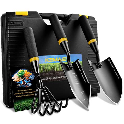 Heavy-Duty Stainless Steel Garden Tool Set - Ergonomically Designed ...
