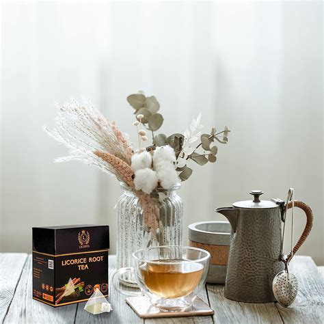 Buy LICOFUL Licorice Root Tea - Natural Caffeine Free, Non GMO, Sugar ...