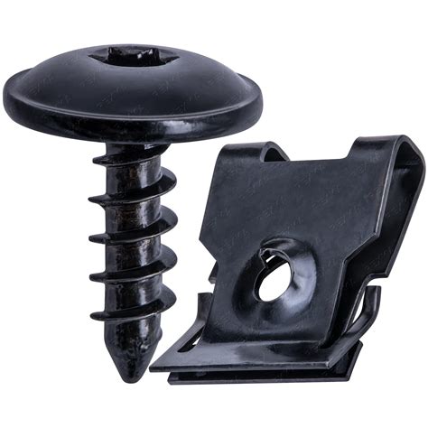 Rexka 20 Sets Fender Bumper Cover Front Shield Grille Screw ...