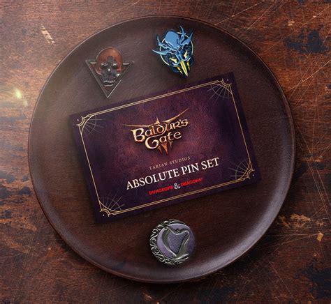 Larian Merch Store- Baldur’s Gate 3 - Absolute Pin Set