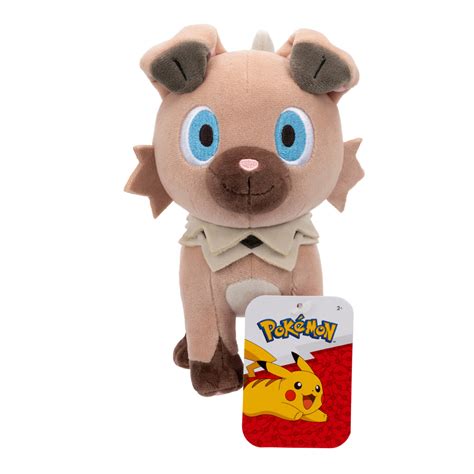 Pokemon Rockruff 20cm Soft Toy | The Entertainer