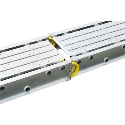 Werner Aluminum 0.5-ft H x 1.2-ft W x 16-ft L 500-lb Capacity Scaffold ...