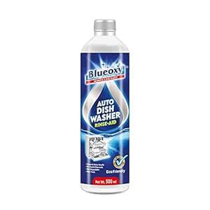 BLUEOXY Auto Dishwasher Rinse Aid Liquid for Dishwasher Machine | Power ...