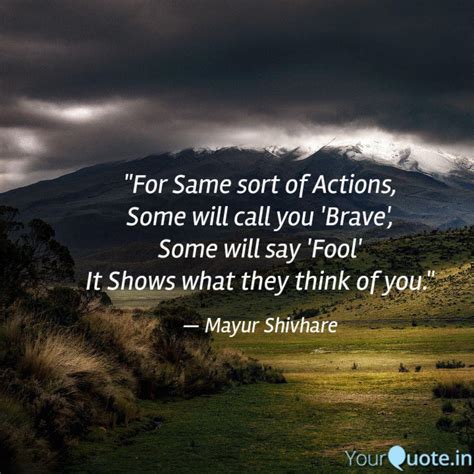 "For Same sort of Actions... | Quotes & Writings by WISDOM SPEAKS ...