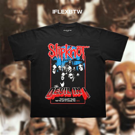 Slipknot t-shirt - IFLEXBTW