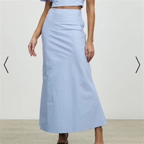 Women's Blue Skirt | Depop