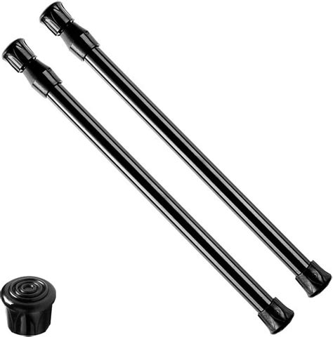 Buy 2PCS Tension Rods 16 to 28 Inches Adjustable Spring Small Tension ...