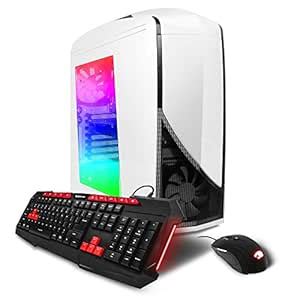 iBUYPOWER Gaming Computer Desktop PC AM4102PA AMD Ryzen 7 1700X 3.4 GHz ...
