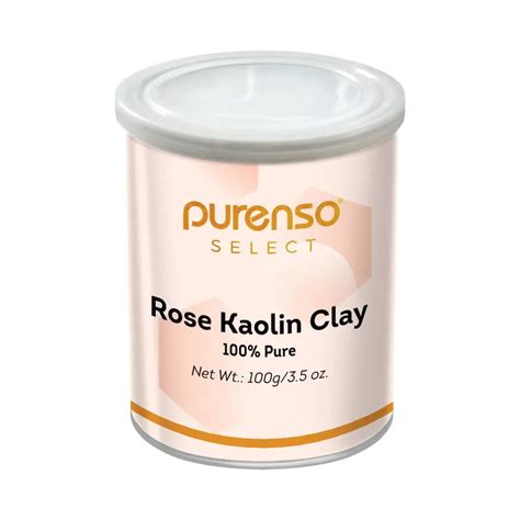 Rose Kaolin Clay Powder - Purenso Select