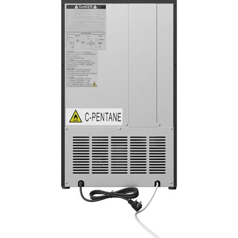 EdgeStar 15-lb Ice Per day Crescent Ice Maker (Stainless Steel) IB121SS ...