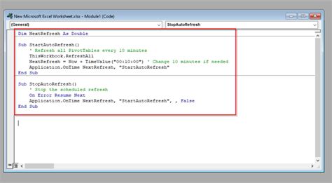 Image result for +Update Excel PivotTable Automatically