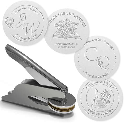 Custom-Paper-Embossing-Stamp-Machine-Personality-Pliers-Press-Book ...