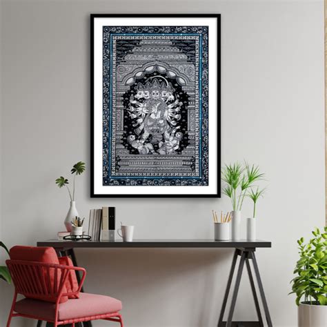 Panchmukhi Hanumanji Vastu Painting Wall Art for Home Decor – The Atrang