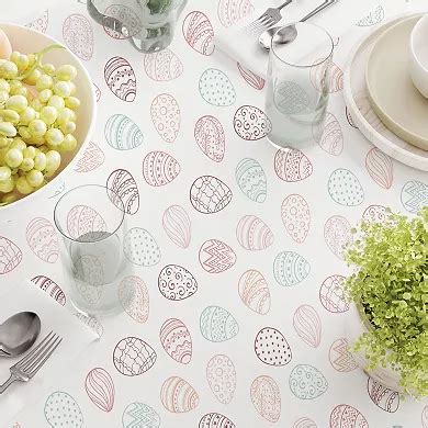 Round Tablecloth, 100% Polyester, 70" Round, Watercolor Decorative ...