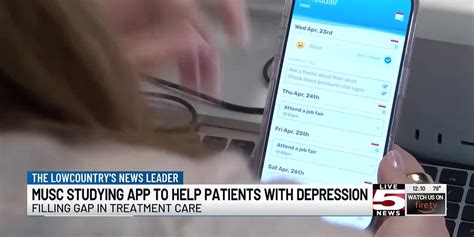 VIDEO: MUSC studying app to lower depression rates in Lowcountry cancer ...