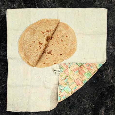 Double Layer Cotton Chapati Cover | Roti Cover – Masala Potli