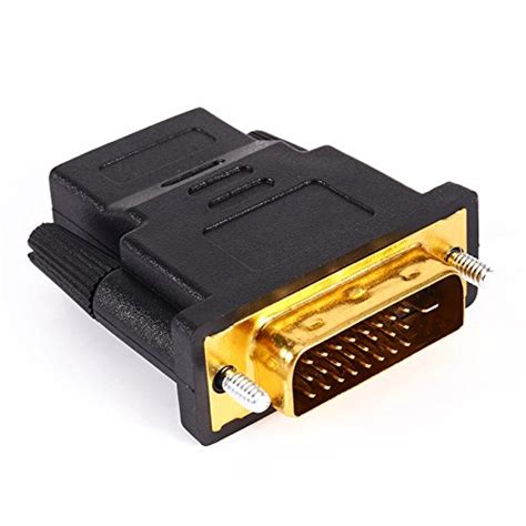 Everycom DVI (24+1) Male to HDMI Female Adapter - Black : Amazon.in ...