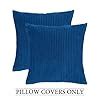 Buy Guffaw / Corduroy/Stripped/Luxury Cushion Covers Standard Size 16 ...