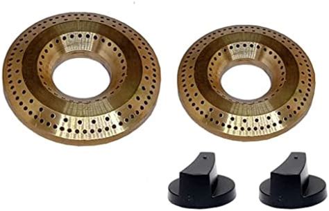 PARDZWORLD Brass Burners & Knobs Suitable for Stainless Steel Gas ...