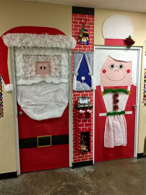 Pin by Loren Wardle on work fun | Christmas door decorating contest ...