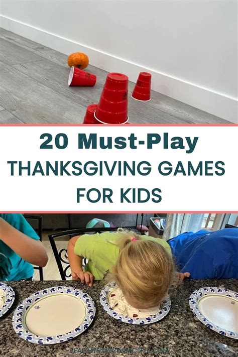 20 Hilarious Thanksgiving Minute to Win It Games to Laugh All Day ...