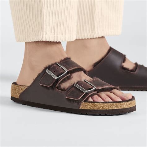 Arizona Shearling Oiled Leather Habana | BIRKENSTOCK