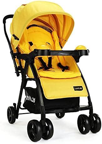 Buy LuvLap Baby Joy Stroller Pram - Yellow Online at Low Prices in ...