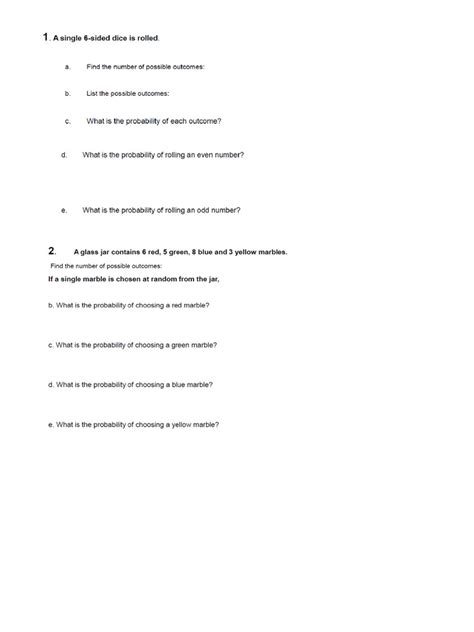 Image result for Probability Distribution Exercise