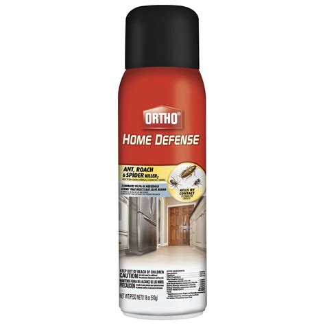 Ortho Home Defense 18 Oz. Aerosol Spray Ant, Roach & Spider Killer ...
