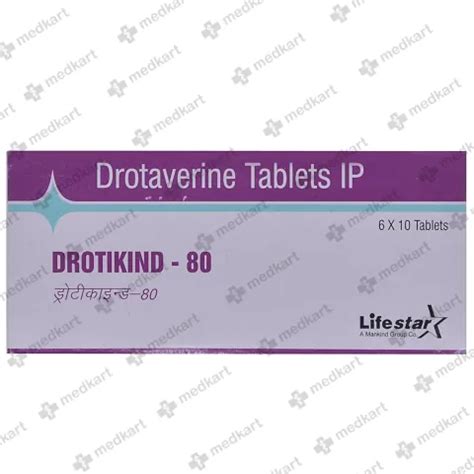 Buy Drotikind 80mg Tablet 10s Online at Best Price | Medkart