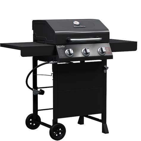 Char-Broil Black 3-Burner Liquid Propane Gas Grill 463736024 at Lowes.com