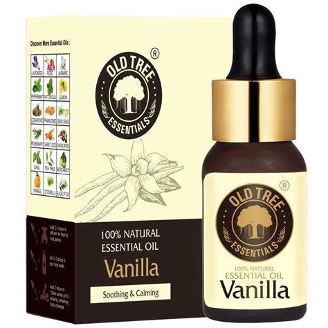 Buy Old Tree Vanilla Essential Oil for Home Fragrance (30ml ...